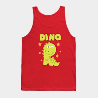 Cute little herbivore dinosaur Tank Top